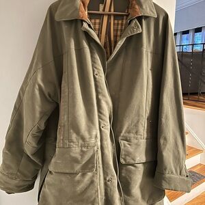 Classic Olive Utility Jacket for Women